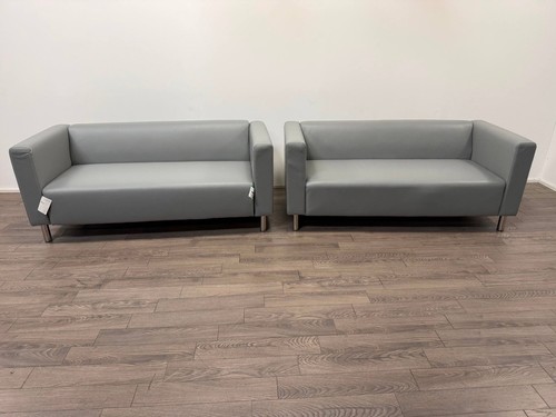 Moda grey faux leather - grey,