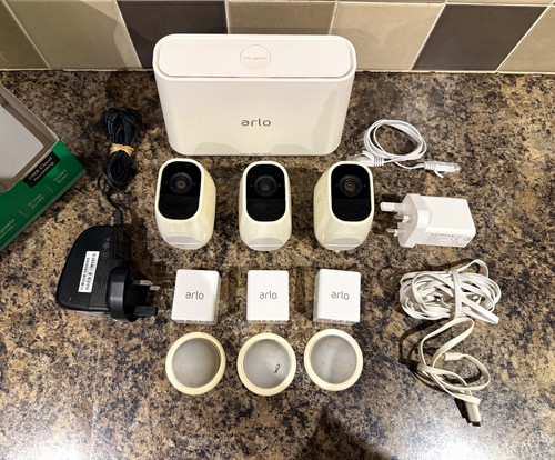 Arlo pro camera wire free - 3-camera, wire-free