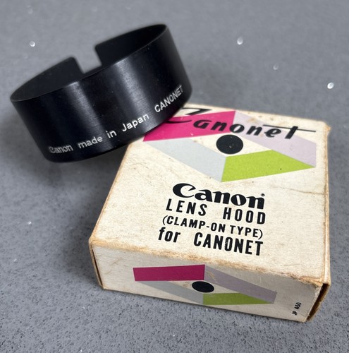 Canon metal lens hood - , for