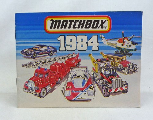 Matchbox 1984 pocket - matchbox, catalogue