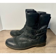 UGG Simmens Black Leather