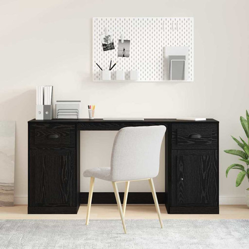Wall mounted desk black - wall-mounted,