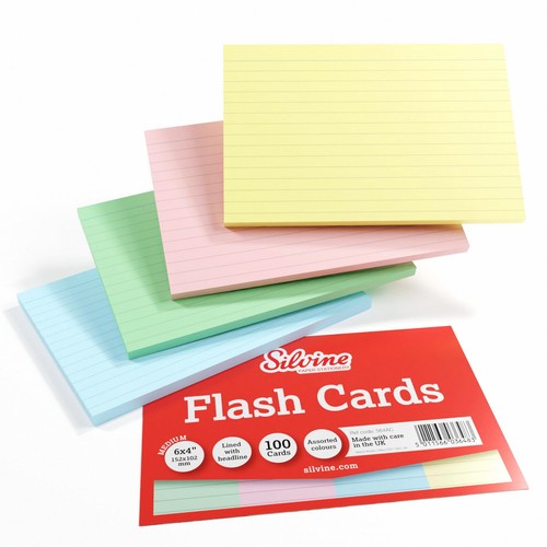 Silvine 6x4 assorted colour - silvine,