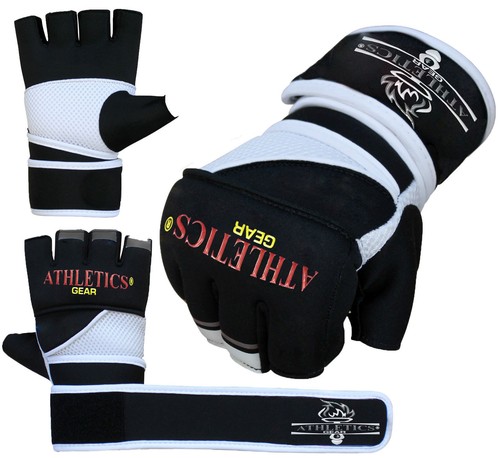 Gel mma grappling gloves with - mma,