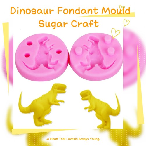Dinosaur silicone icing - silicone,
