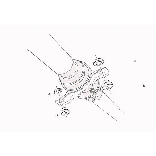 Driveshaft carrier bearing - ,