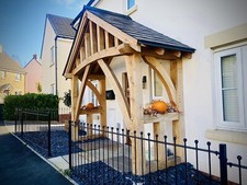 Solid Oak Porch