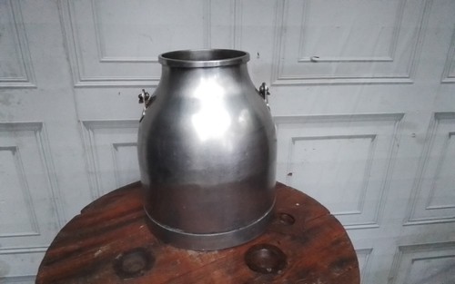 Stainless steel milk churn - milk,