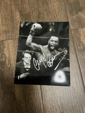 Nigel Benn Signed 8x10 Photo British Boxing Legend 