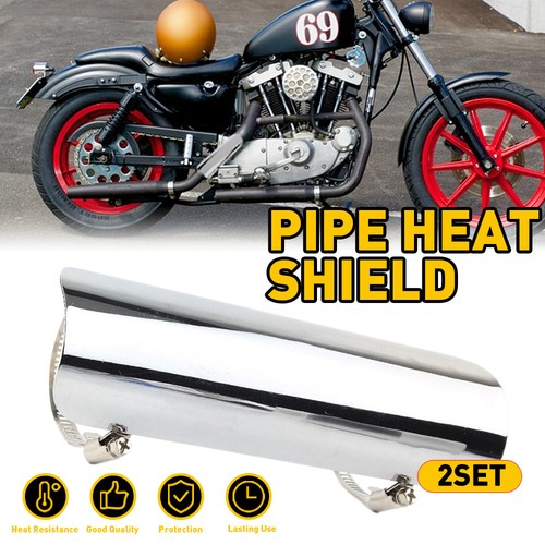 Universal silver exhaust - 2x,