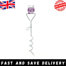 16" Pet Spiral Tie Out Stake