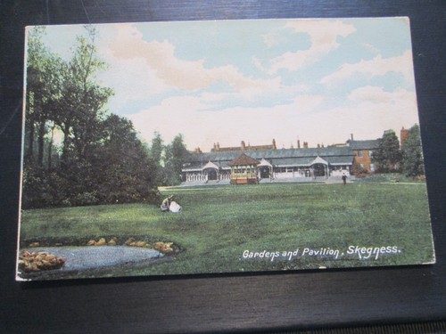Postcard skegness gardens - -,