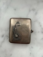 Antique Silver Coin Purse Art