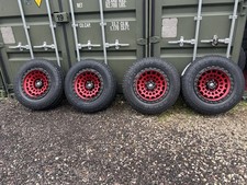 17” Fuel Wheels And Tyres For A Ford Ranger Including Wheel Nuts (brand New)