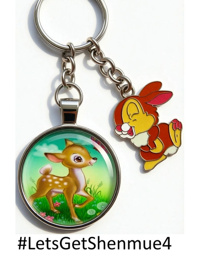 Bambi figure keyring - figure,