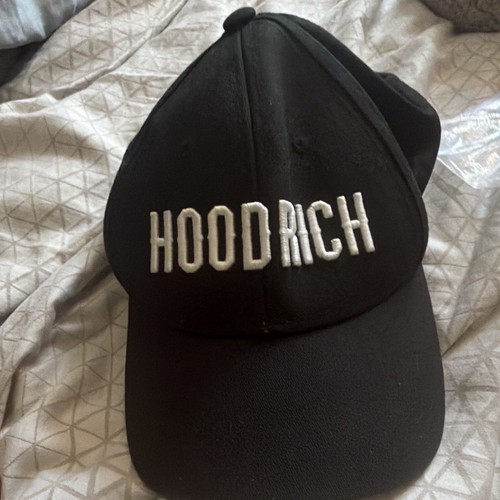 Hoodrich black baseball cap - black,