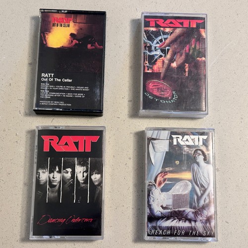 Ratt metal cassette tape - (4),
