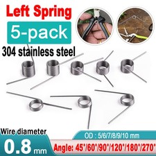 304 Stainless Steel Small Torsion Spring Torsional Spring Gear Lever Spring Kit