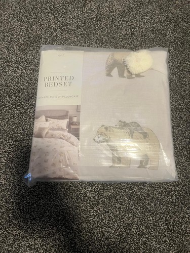 Barnaby bear printed bed - barnaby,