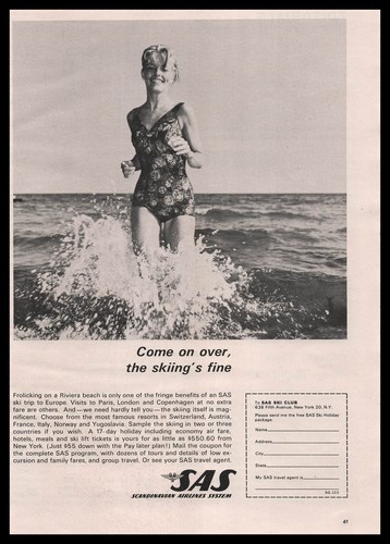 1962 scandinavian airlines - scandinavian,
