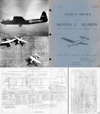 AIRSPEED HORSA GLIDER AS.51 Manual Archive WW2 D-DAY Arnhem RAF Assault troop PD