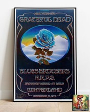 Grateful Dead 1978 Blue Rose