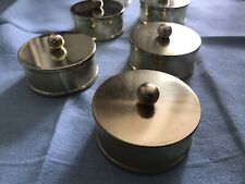 Richard Burdidge Brass Metal End cap For Handrails 58mm x 25mm, Pack of 6