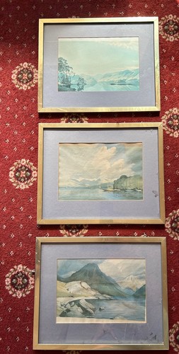 Trio lake district framed - district,