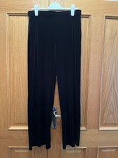 M&S Per Una Faux Velvet Wide