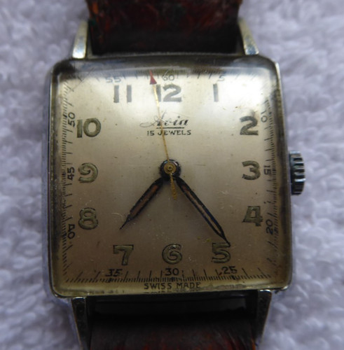 Avia square manual - watch,