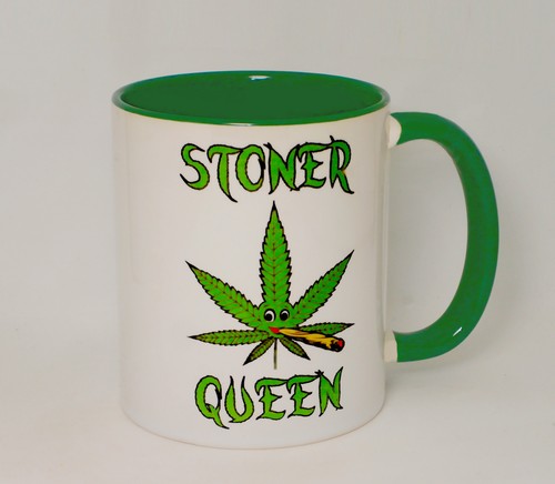 Stoner queen mug - stoner, spliff