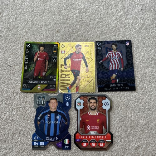 Rare match attax cards - match,