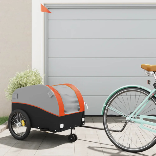 Walplus bike trailer black - bike,