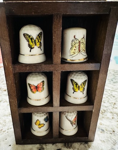 Antique butterfly porcelain - butterfly,