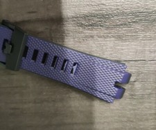 Dark Blue Rubber Watch Strap Fit PROTREK CASIO PRW-6000 6100 3000 3100 PRG-300