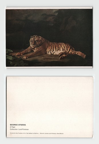 Postcard george stubbs a - george,