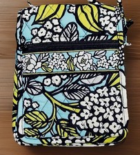 Vera Bradley Retired Island Blooms Mini Hipster ID Wallet Crossbody Bag Purse