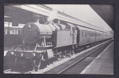 Railway wales steam loco - railway, br