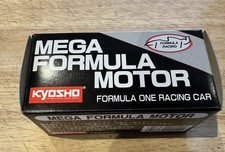Kyosho Mega Formula Motor No 2470 Empty Box and manual B1