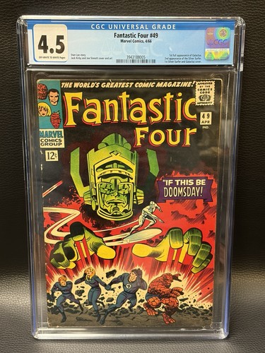 Fantastic four cgc 5 - #49, 4.5