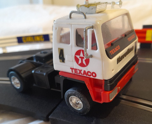 Scalextric leyland texaco - leyland,