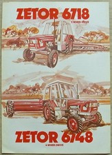 ZETOR 6718 2WD & 6748 4WD