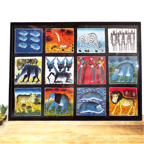 Large oil painting animals - oil,