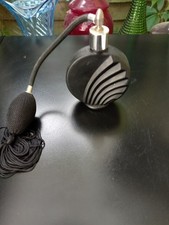 vintage black art deco perfume