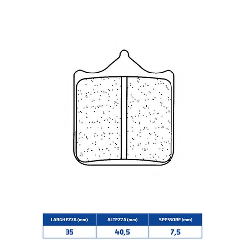 Front sintered brake pads for - front,