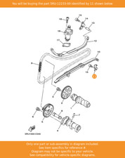 YAMAHA Plate, Guide Stopper 1