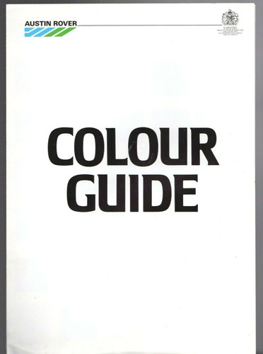 Austin rover colour trim - colour, &