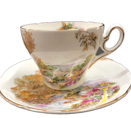 Vintage shelley heather - "heather, "