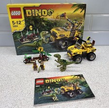 LEGO 5884 - DINO Raptor Chase - 100% Complete Original Bricks Boxed With Manual
