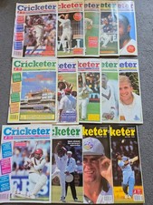 The Cricketer Magazine Bundle x14 October 1994 - April 1996 Vintage Cricket Mag